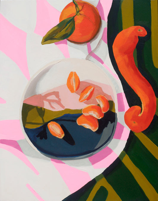 "Juicy Segments" Original Painting - 11" x 14"