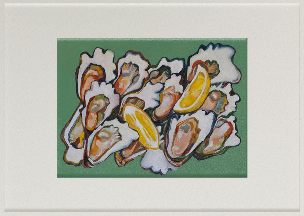November Oysters Prints