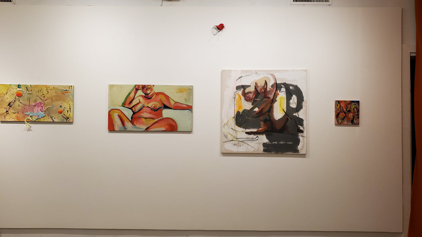 The Pearl - (4) 5" x 5" Original Paintings