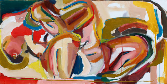 Dripping - 48" x 24" Original Painting