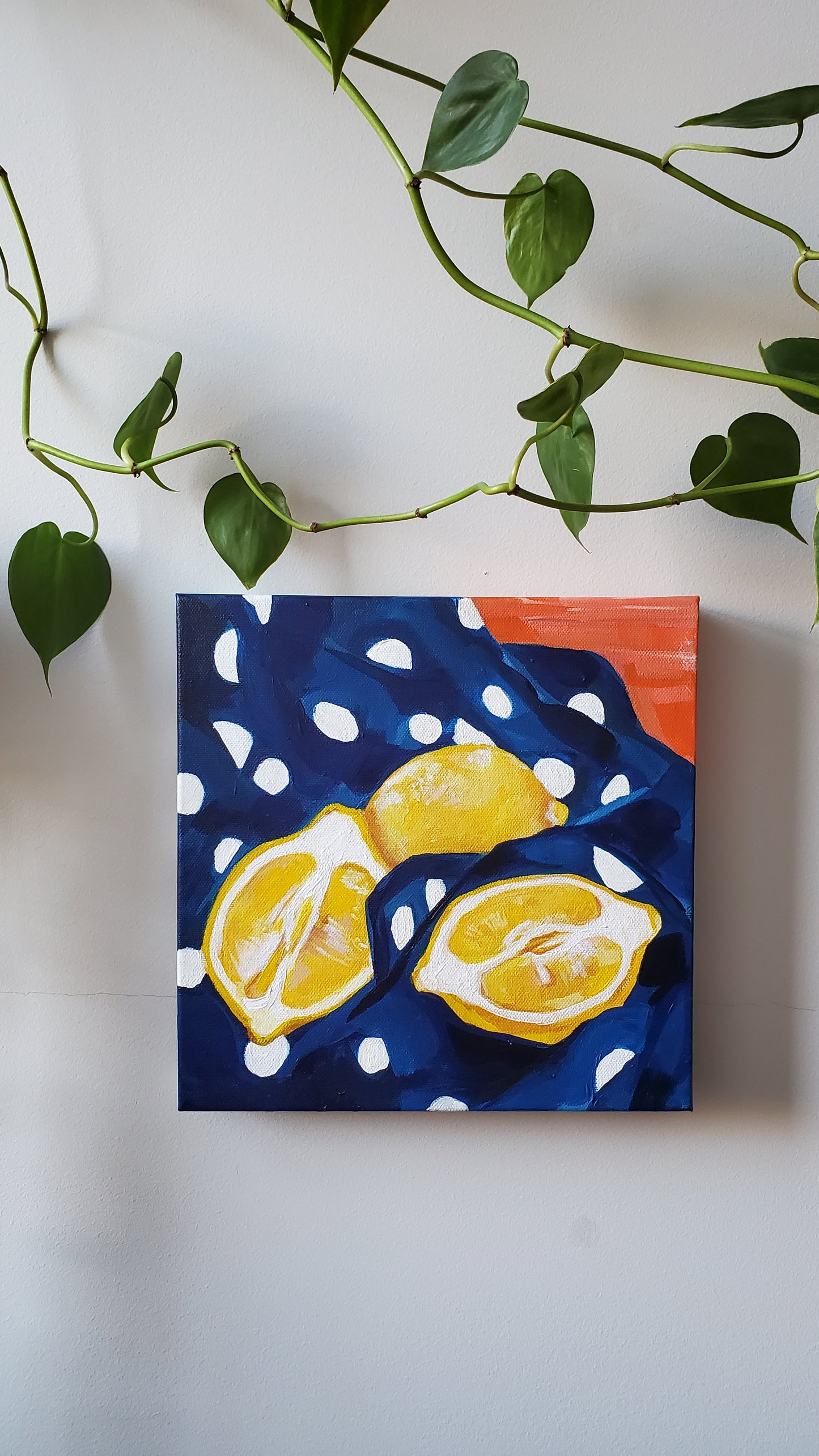 Abundant Lemons - 10" x 10" Original Painting