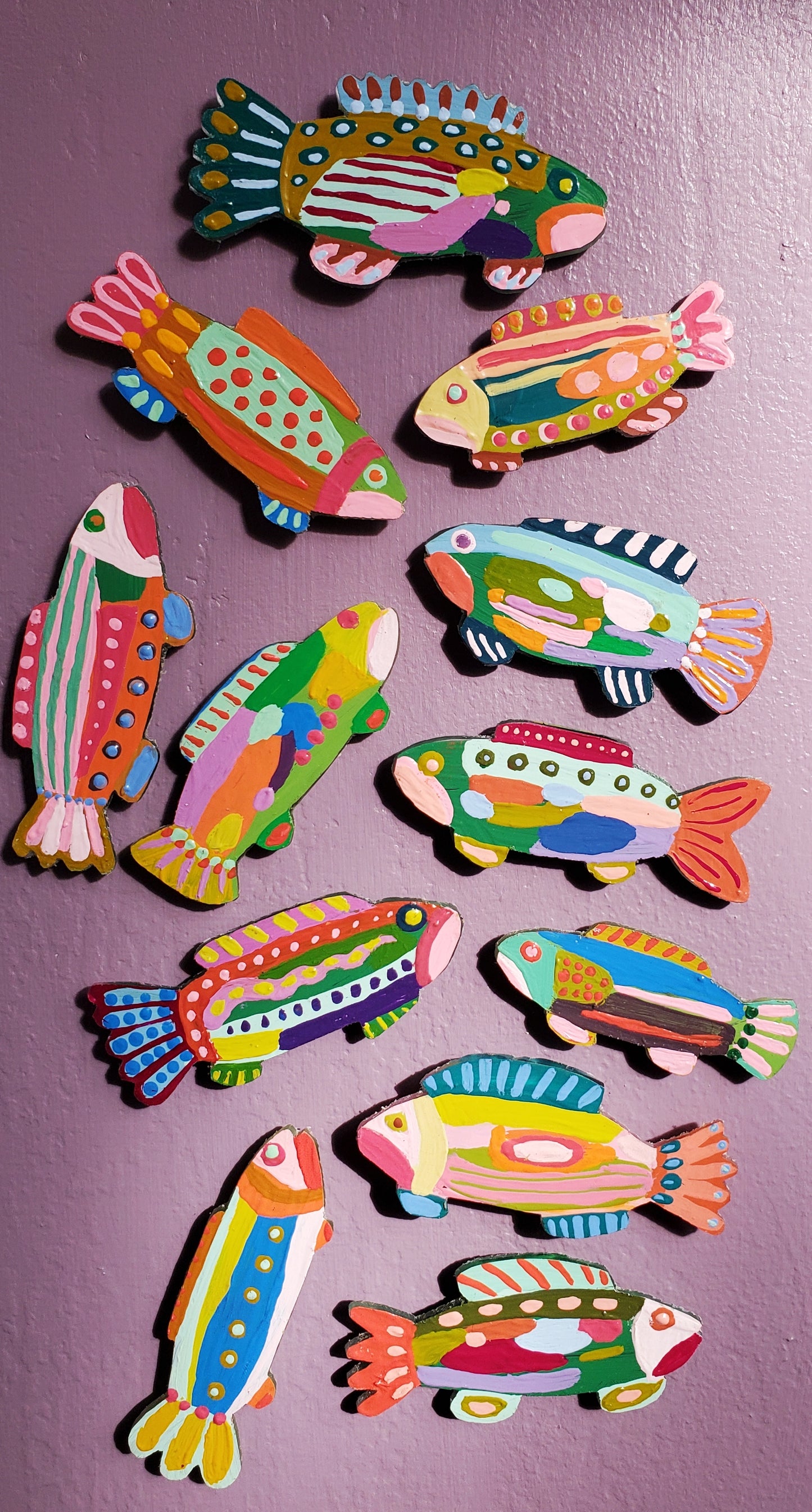 Hand Painted Magnets