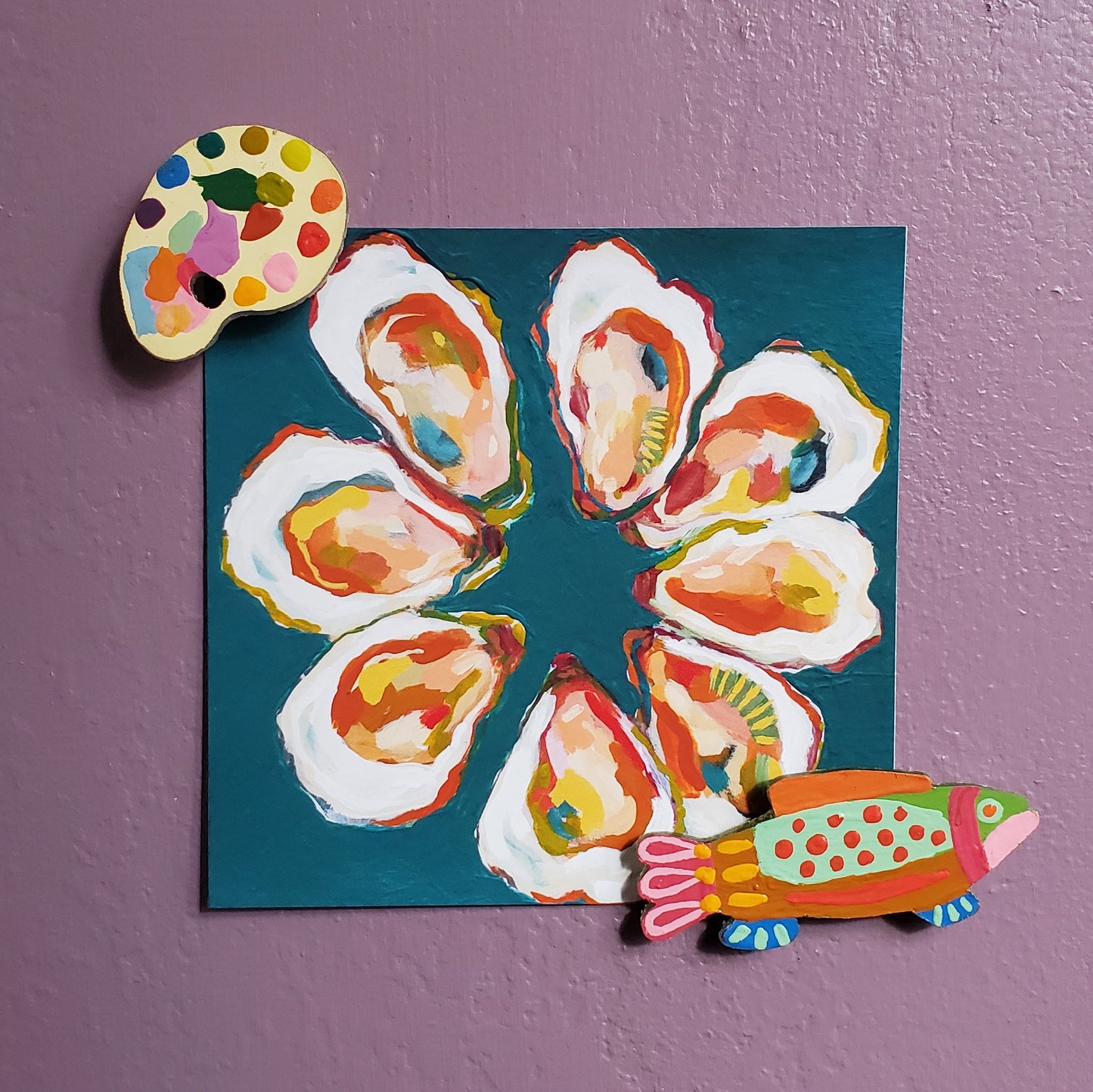 Hand Painted Magnets