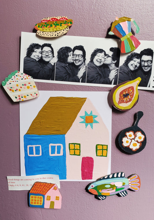 Hand Painted Magnets