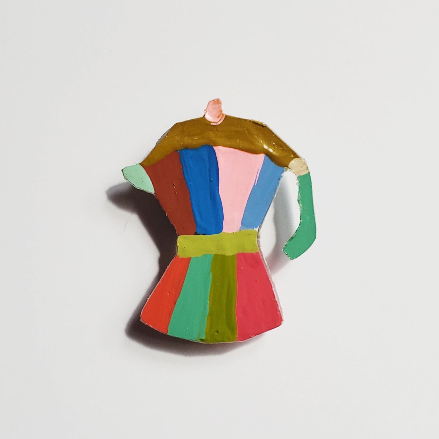 colorful moka pot magnet
