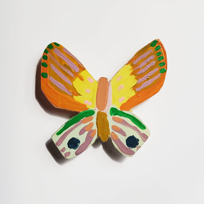 Colorful butterfly magnet