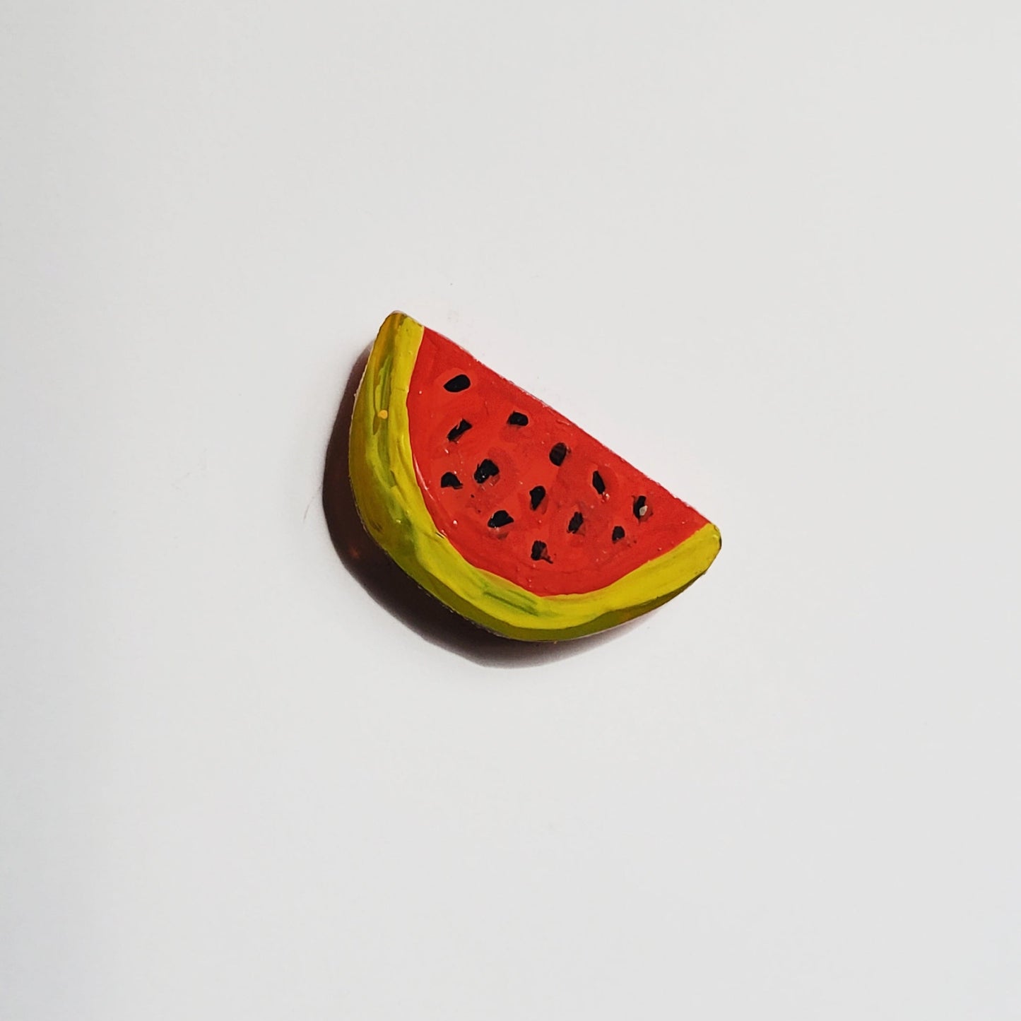 sliced watermelon magnet