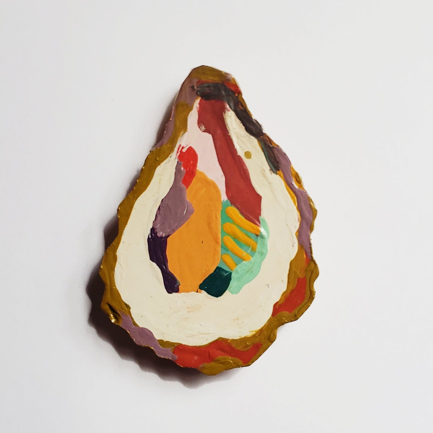 colorful oyster magnet