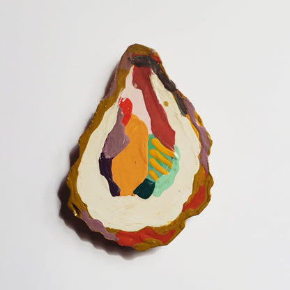 colorful oyster magnet