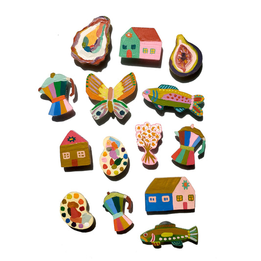 Hand Painted Magnets