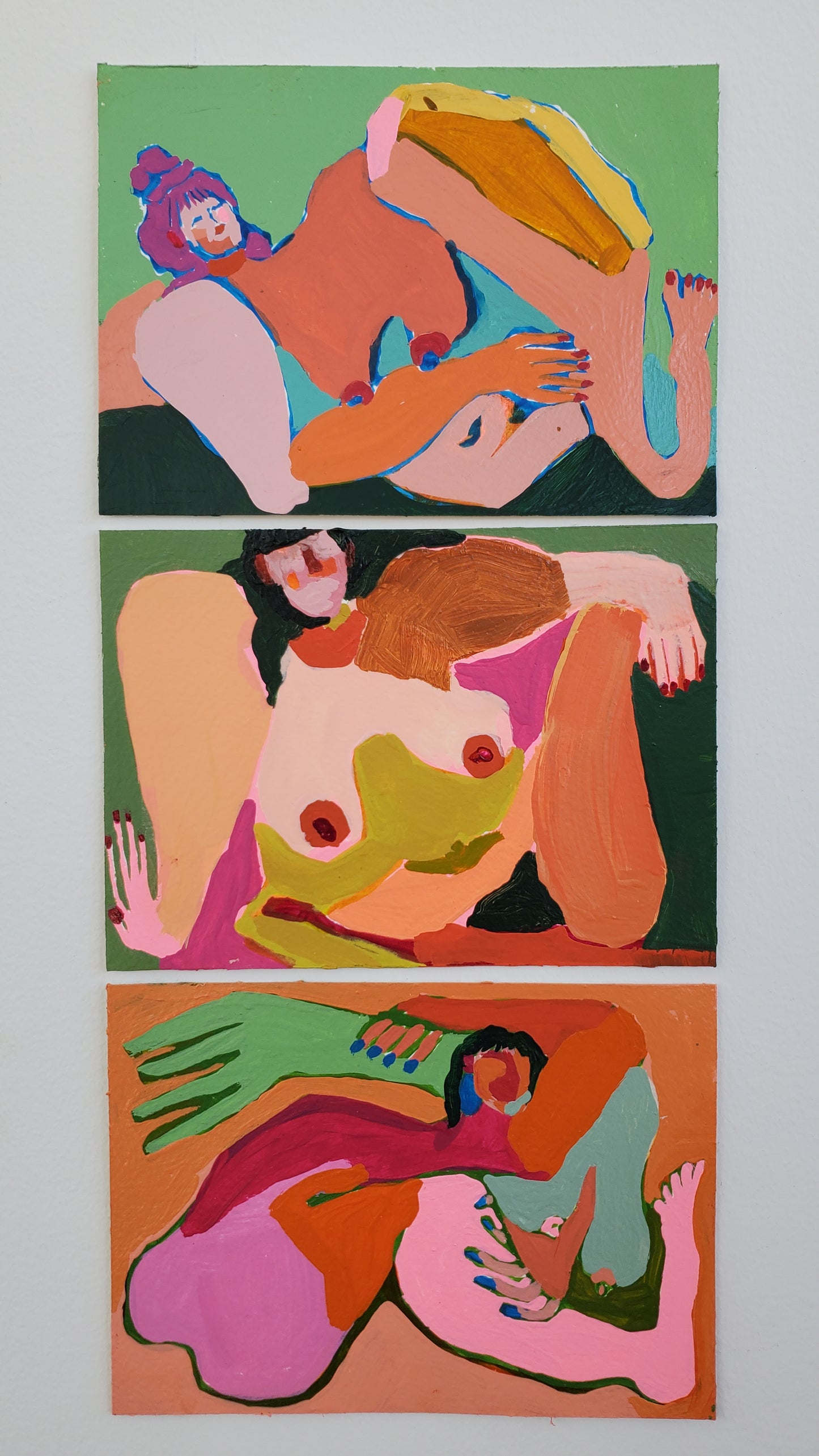 Figure Study No. 2 - 5" x 7" Original Painting
