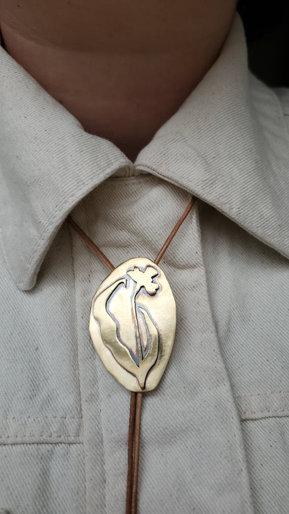 Daffodil Bolo Tie