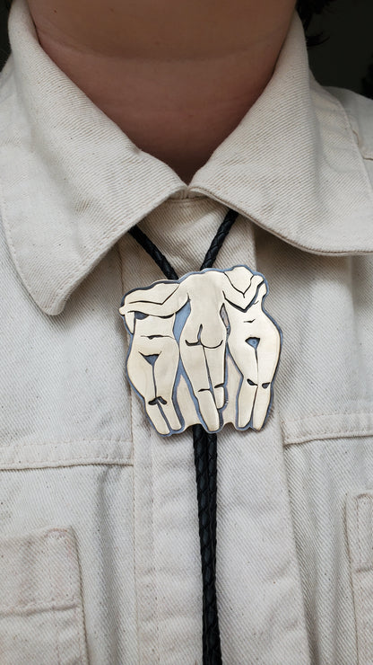 Three Muses Bolo Tie