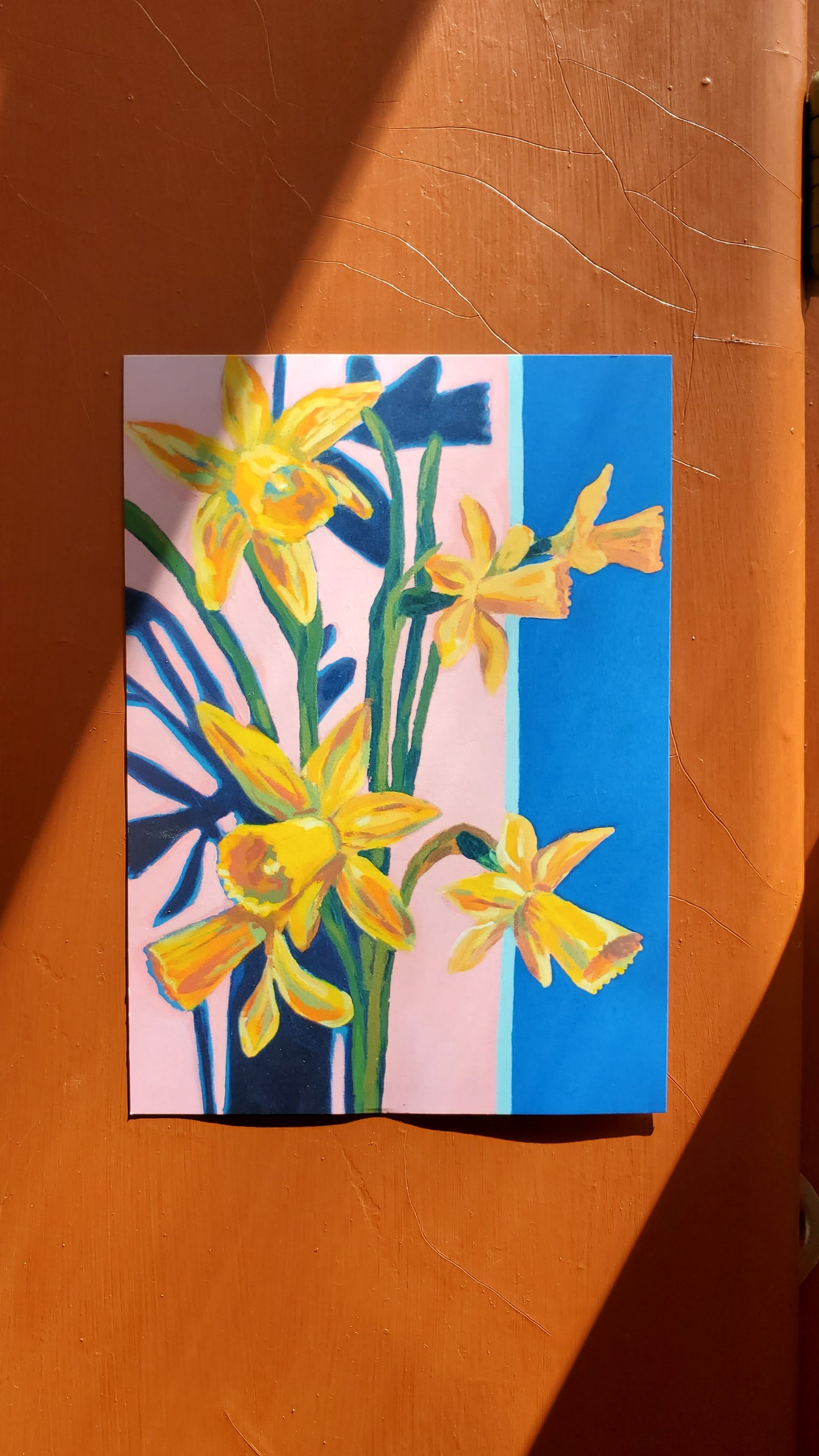 Sunny Daffodils Print
