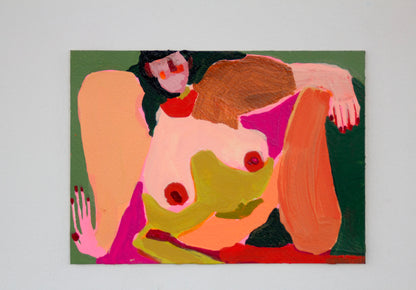 Figure Study No. 1 - 5" x 7" Original Painting