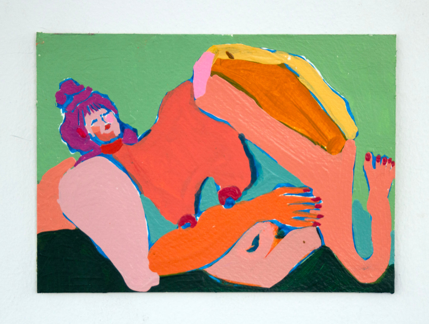Figure Study No. 2 - 5" x 7" Original Painting