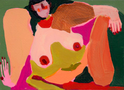 Figure Study No. 1 - 5" x 7" Original Painting