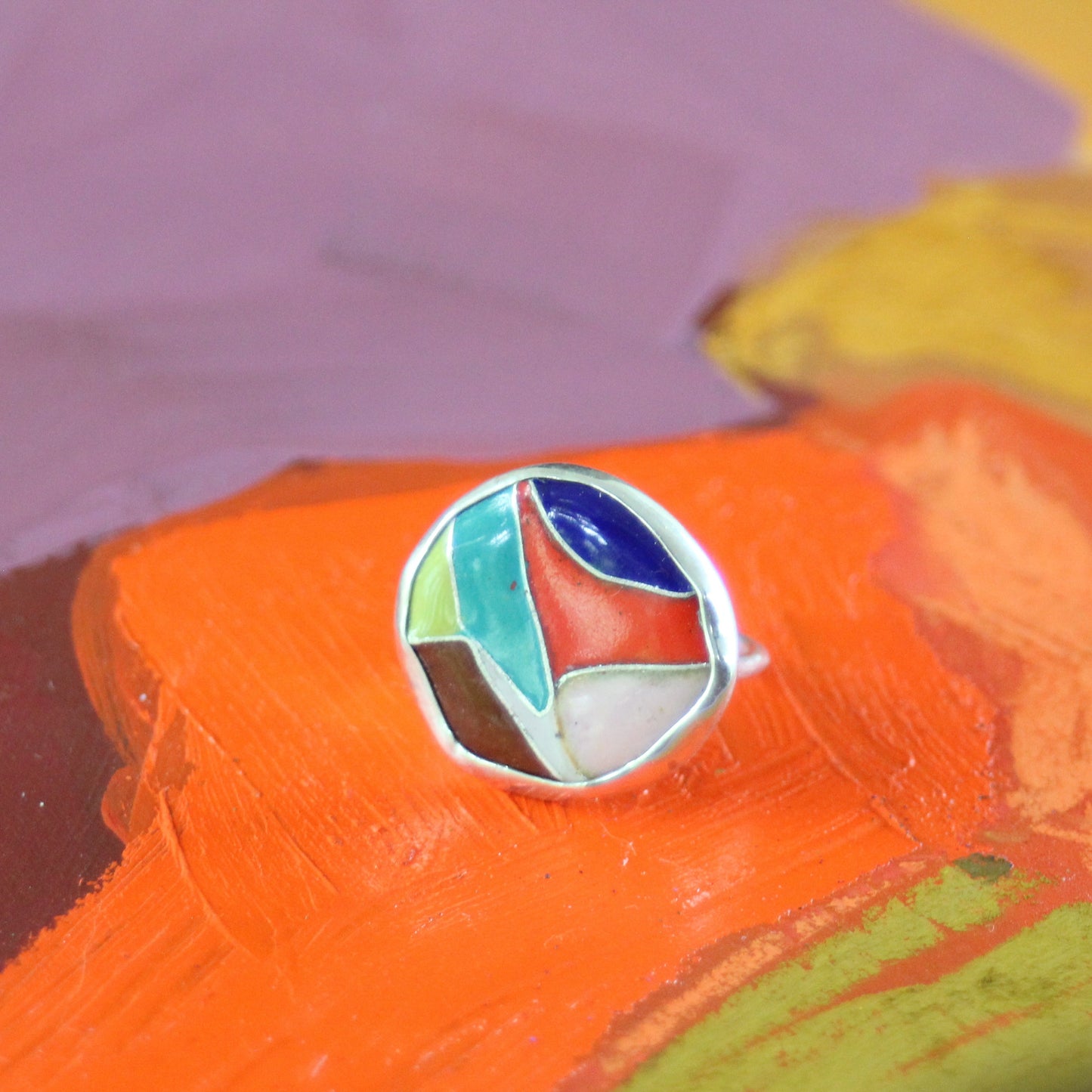 Color Block Rings