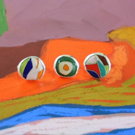 Color Block Rings