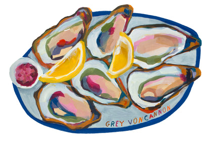 Oysters and Lemons Sticker