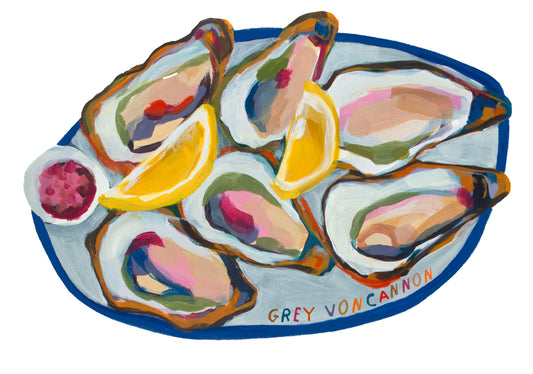 Oysters and Lemons Sticker