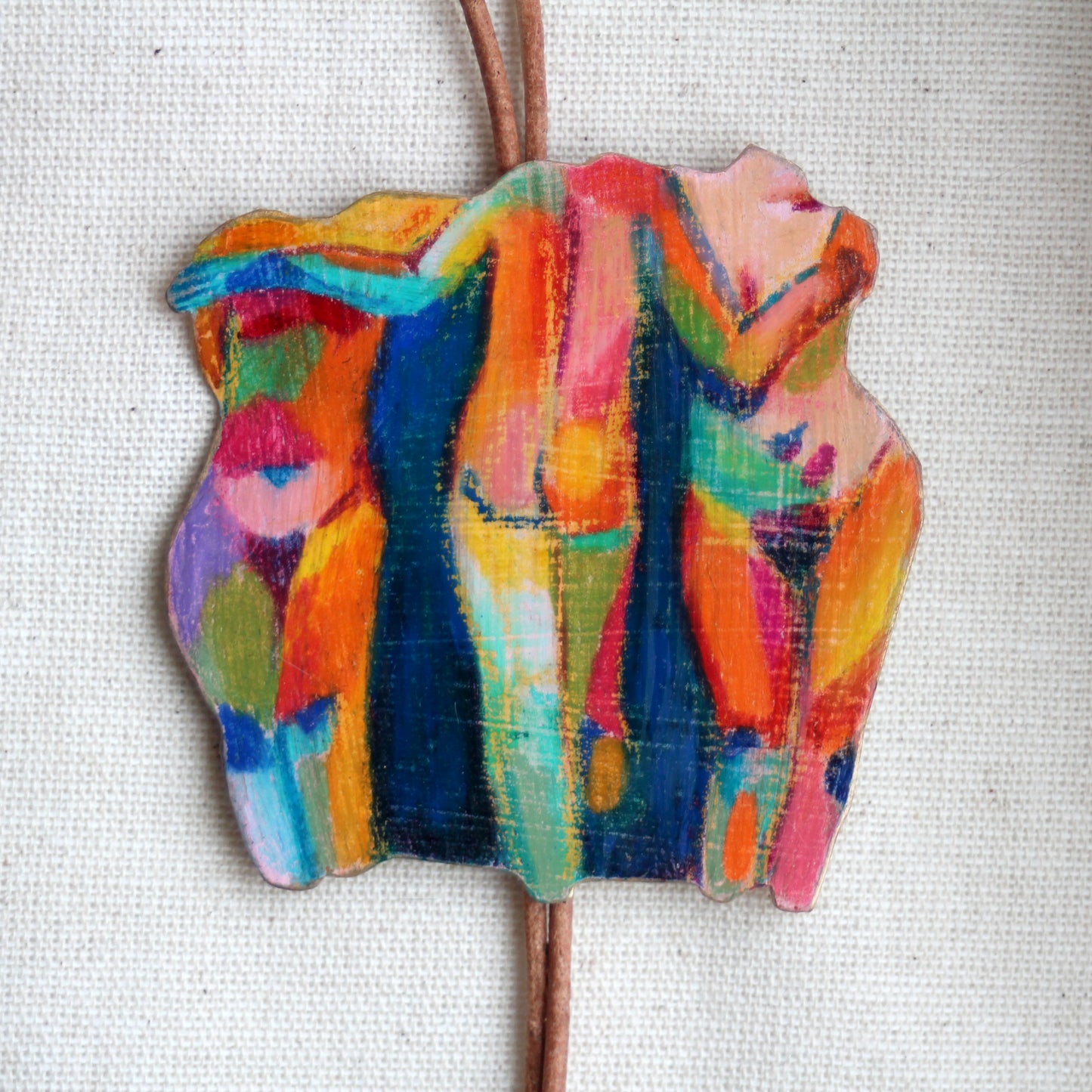 "The Three Muses" Bolo Tie