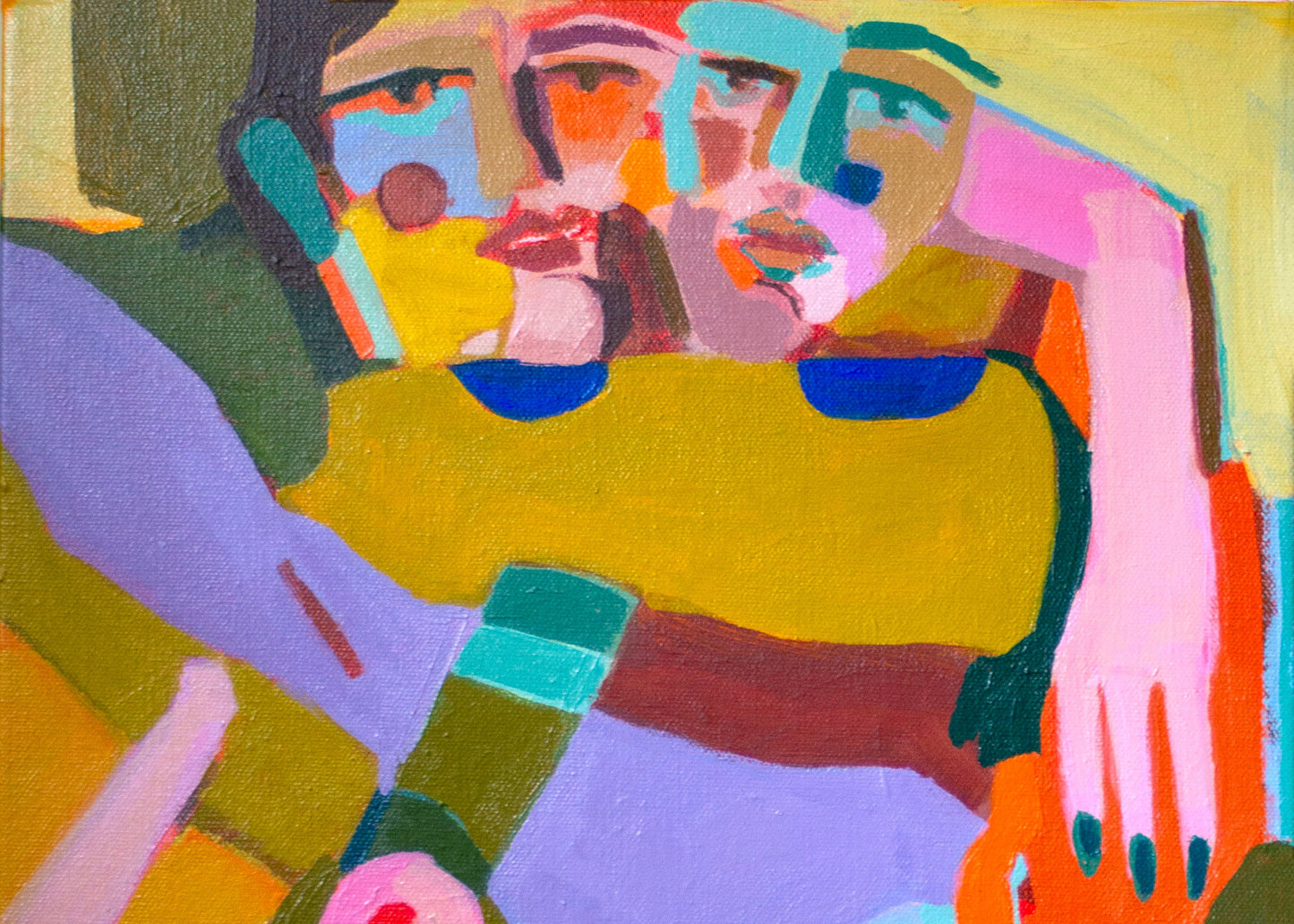 "Coming Home" Original Painting - 14" x 18"