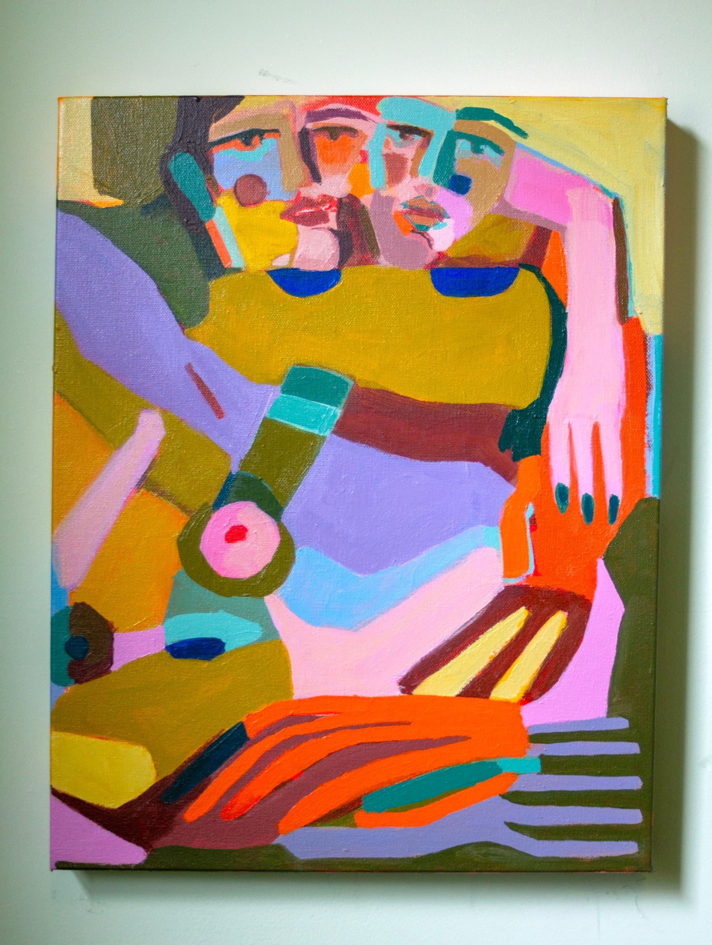 "Coming Home" Original Painting - 14" x 18"
