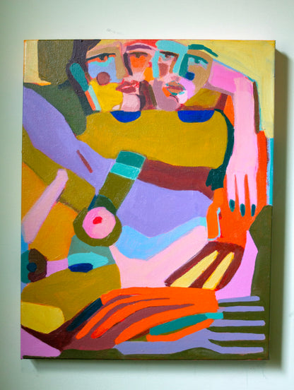 "Coming Home" Original Painting - 14" x 18"