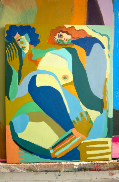"Melt Together" Original Painting RAFFLE