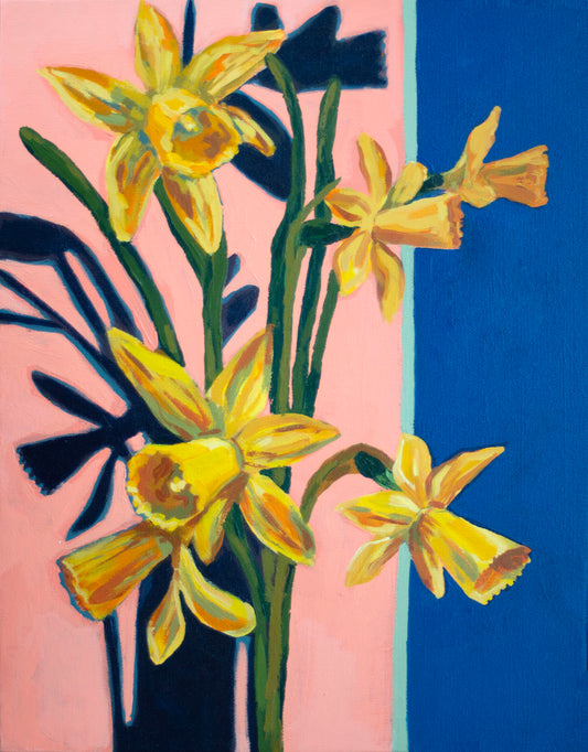Sunny Daffodils Print