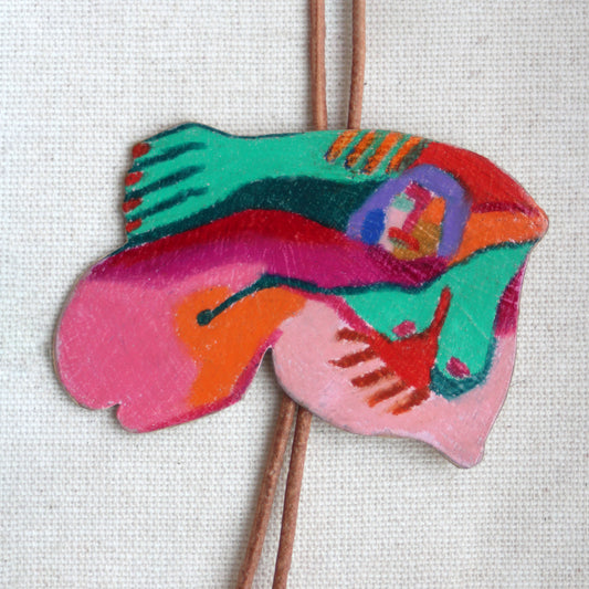 "Reaching" Bolo Tie