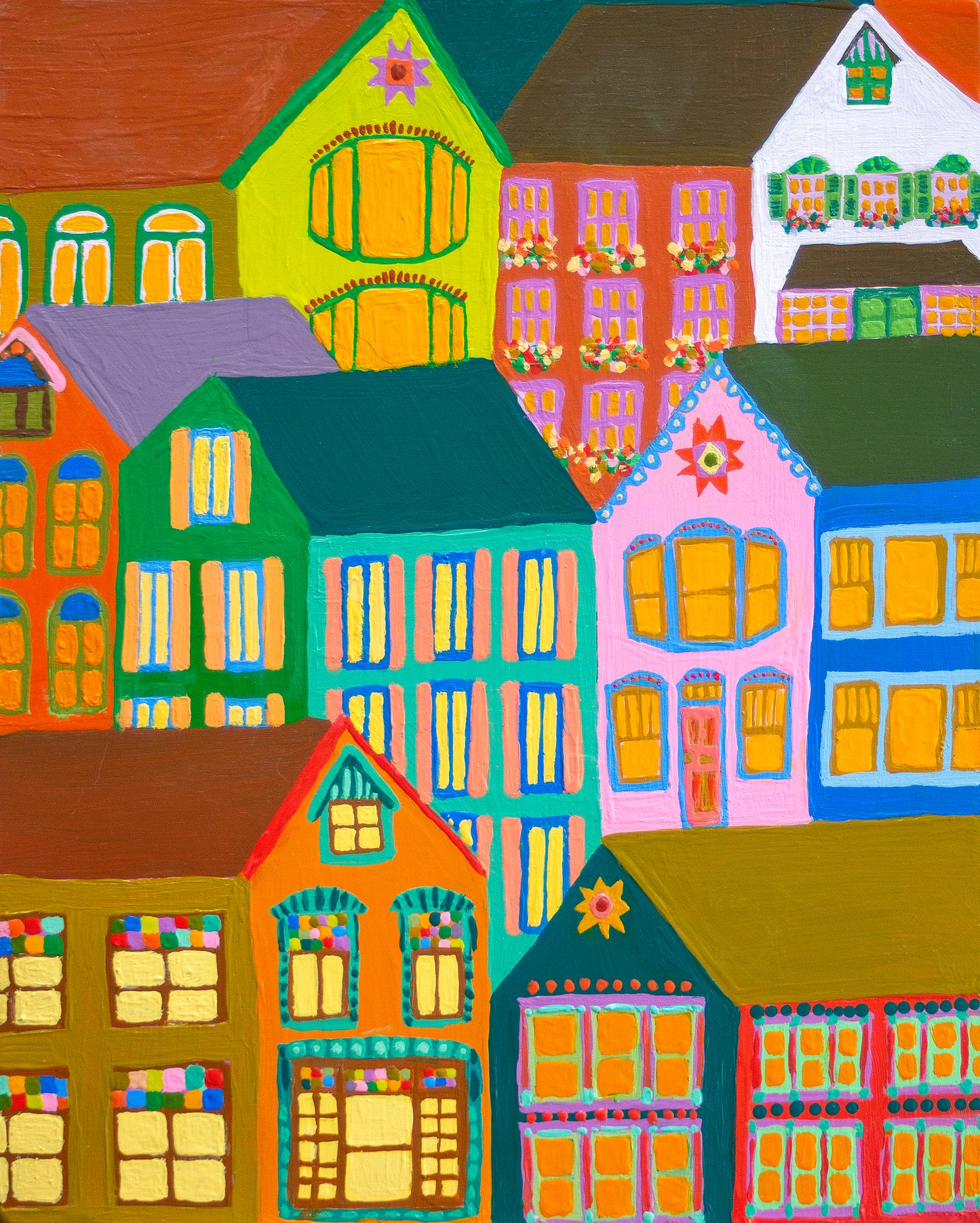 Little Village Print