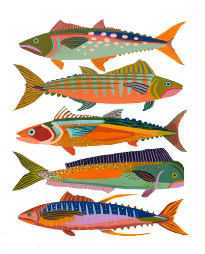 Salty Fish Print